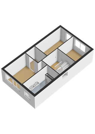 Floorplan - Moerasorchidee 13, 8245 JW Lelystad